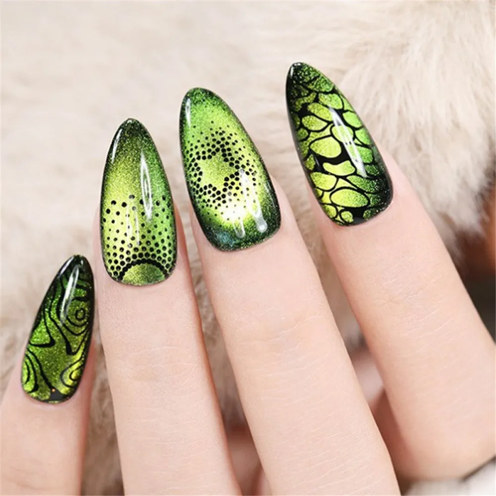 5 мл 9D Galaxy Cat Eyes светодиодный Гель-лак для ногтей Хамелеон для использования с магнитом УФ-лак для ногтей Дизайн ногтей Блестящий гель кошачий глаз УФ лак