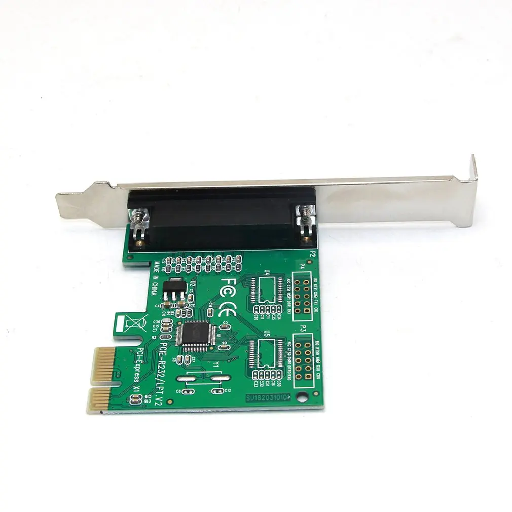 

Multi-Purpose Pci-E To Parallel Port Card Pci To Lpt Port Parallel Port Printer Tax Control Machine Card 25 Pin Interface Card