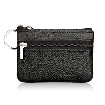 

Hot Selling PU Leather Coin Purses Women's Small Change Money Bags Wallets Key Holder Case Mini Pouch Zipper -B5