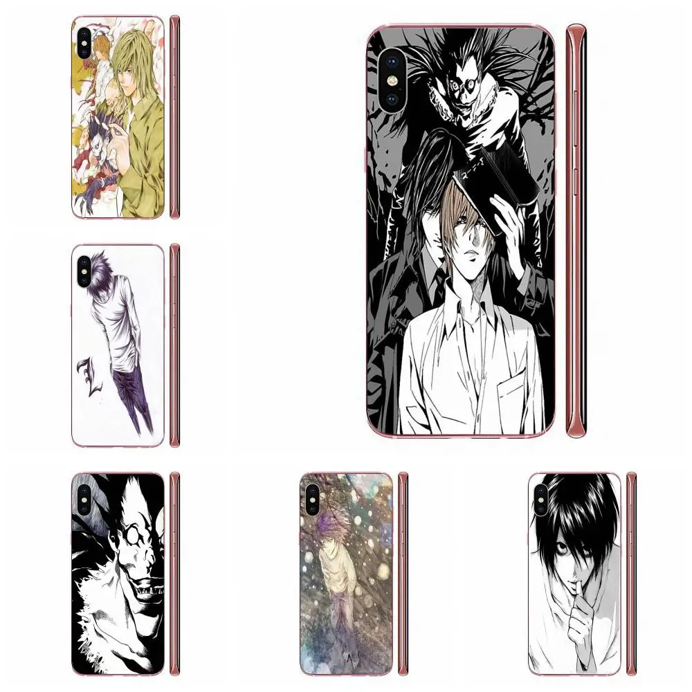 Японское аниме Манга Death Note L Logo для LG G3 G4 G5 G6 G7 K4 K7 K8 K10 K40 K50 Q6 Q60 V10 V20 V30 V40 Nexus 5 5X 2017 |