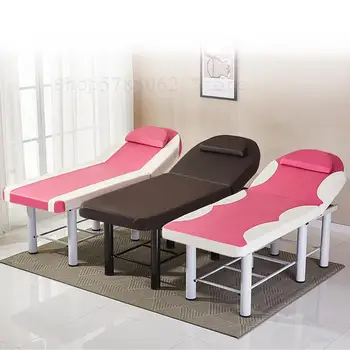 

Folding beauty bed tattoo embroidery hospital special body massage bed sauna massage bed moxibustion fire therapy physio bed