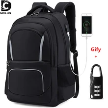 DC. meilun 17 дюймов ноутбук школьный рюкзак для мужчин водоотталкивающий подростковый мужской Mochila сумка большой емкости дорожные рюкзаки a1030