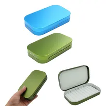 Алюминиевый сплав Рыболовная Приманка Рыболовная Снасть коробка Кальмар джиг Pesca аксессуары приманка рыболовный контейнер Orangnizer