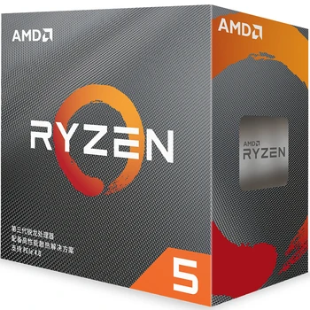 AMD Ryzen 5 3600 R5 3600 3.6 GHz Six-Core Twelve-Thread CPU Processor 7NM 65W L3=32M 100-000000031 Socket AM4 brand new with fan