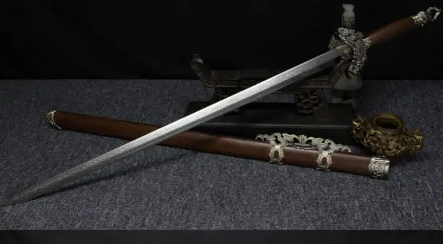 Chinese Movie Crouching Tiger Hidden Dragon Green Destiny Cosplay Prop Metal Sword Weapons Halloween Christmas Fancy Party Props