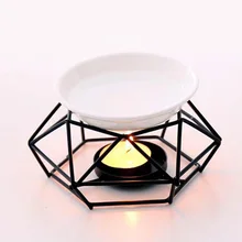 Железный ароматерапия арома-горелка арома-масло лампа Органайзер масляная горелка домашний декор