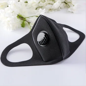

Cycling Face Mask Protection Face Mouth Masks PM2.5 Breathable Anti Dust Dustproof Anti-fog Breathing valve Reusable Mask
