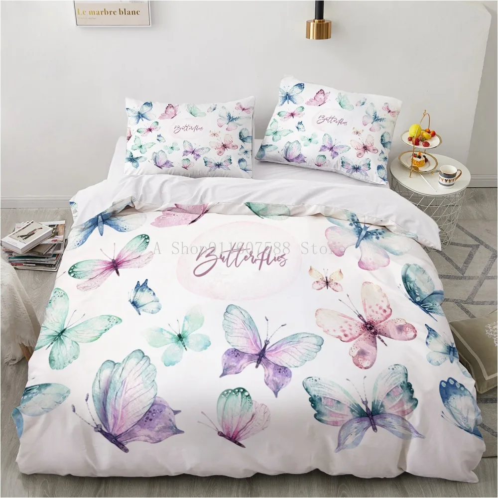 Lovely Pet Cat Bedding Set Animal Printed Covers Single Double King Queen Size Cute Cats Duvet Cover Sets Linen clothes