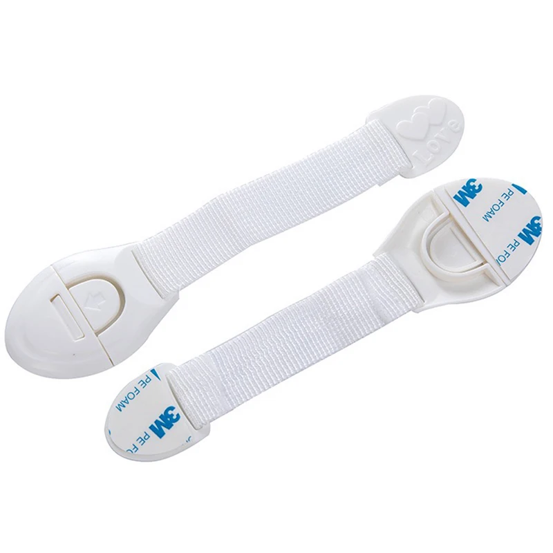 

2019 10Pcs/Lot Child Lock Protection Of Doors Drawer Door Cabinet Cupboard Toilet For Safety Plastic protection safety lock