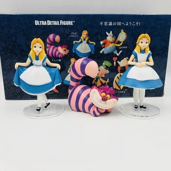 

3pcs/set Disney Alice in Wonderland 6.5-9CM PVC Action Figure Cartoon Anime Decorate Collection Figurine Toy for Kids Gift M4539