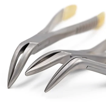Dental Root Fragment Minimally Invasive Tooth Extraction Forcep Instrument Curved Maxillary Mandibular Universal Plier Tool medical tooth instrument material multifunction plier dental forcep set adult children mouth care animal tooth remove extraction