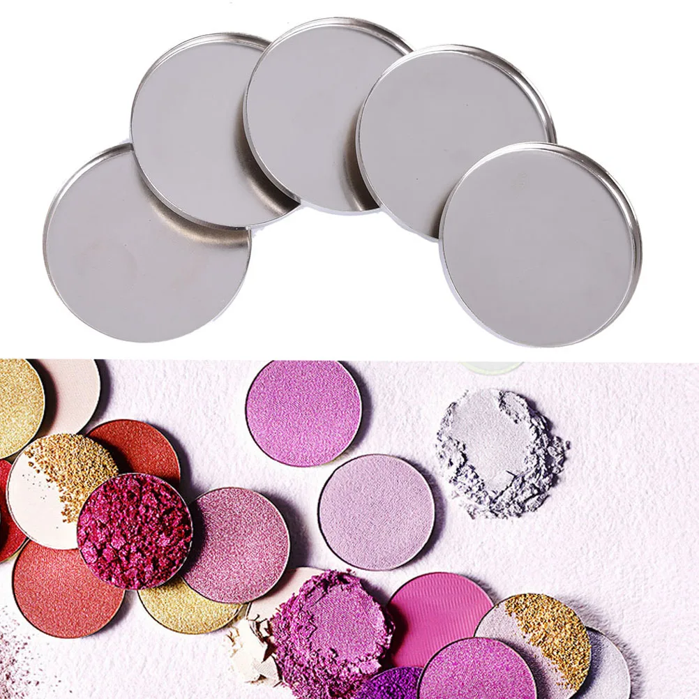 

AACAR DIY Refill Empty Magnetic Eyeshadow Palette Concealer Pans With Blush Powder Lipstick Palette Pink Shiny Gift