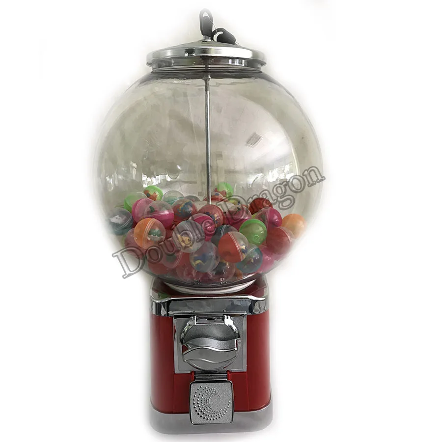 With Balls Высокое Качество капсула торговый шкаф монета управляемый Настольный мяч торговый автомат игрушка конфеты Пенни-в-слот монета поставщика - Цвет: With Balls