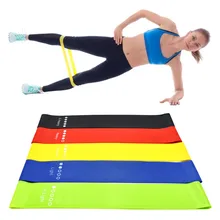 5 шт., резинки для йоги, для помещений, оборудование для фитнеса, 0,35 мм-1,1 мм, для пилатеса, спорта, тренировок, гимнастики, резиновые тренировки