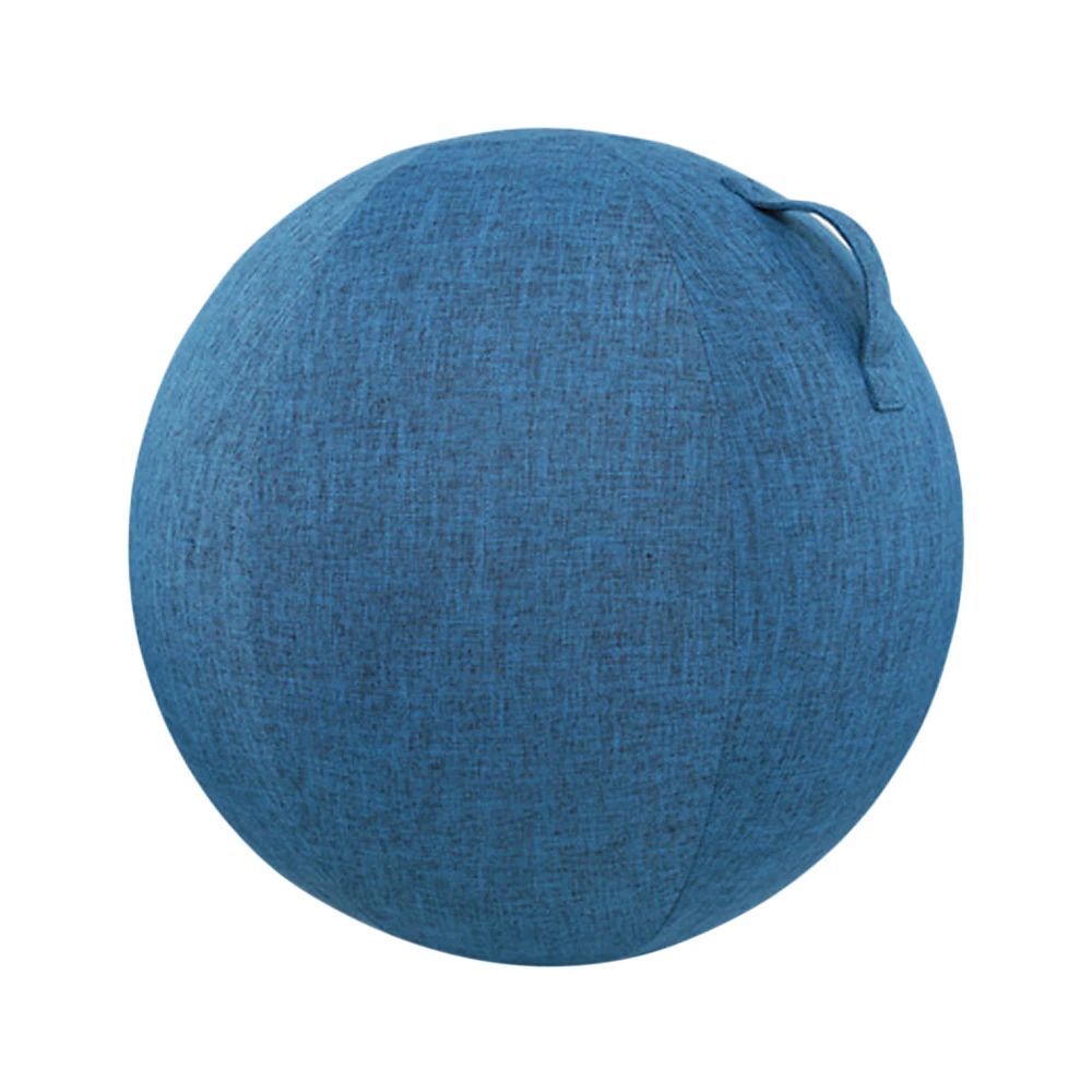 55cm/65cm/75cm Cotton+Linen Protective Yoga Ball Cover Exercise Gym Workout Balance Ball Cover Yoga Fitness Equipment