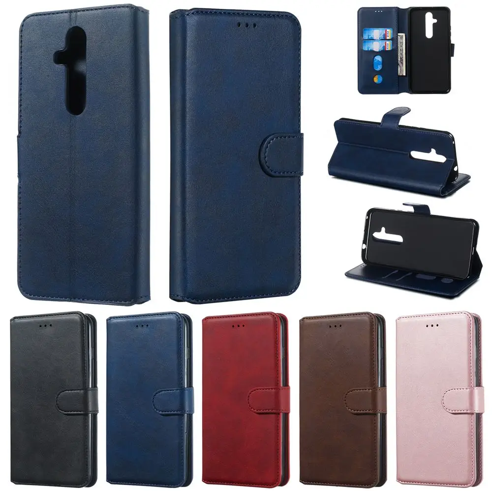 Для Nokia 8 1/7 1/4 2/3 1/1 Plus X7i X7 9 PureView чехол Классический телячий зернистый PU кожаный