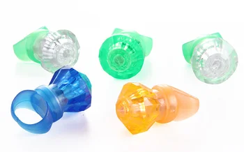 

Novelty Glowing Fingers Children Boys and Girls Toy Rings Smiley Strawberry Gemstones Four Styles of Roses Three Lights Shining