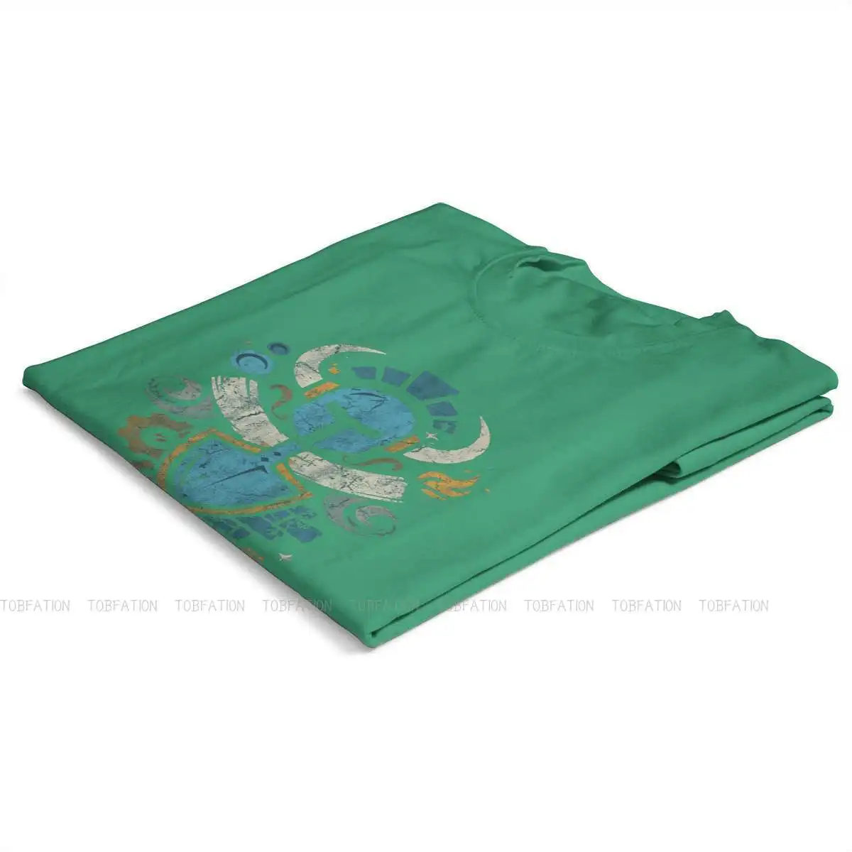 엠블럼 크레스트 O 칼라 TShirt Shovel Knight Fabric Basic T Shirt Girl Tops 5XL, 빅 세일