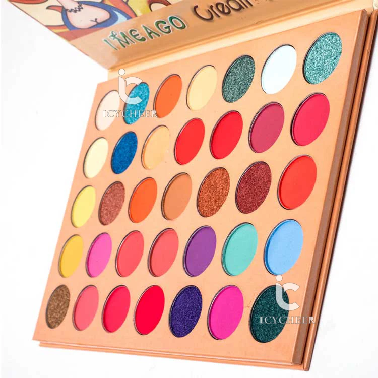 Professional Pigment Eyeshadow Palette Salon Makeup Palette Cream Shadows Palette Phoera Eyeshadow Focallure Eyeshadow Pallete