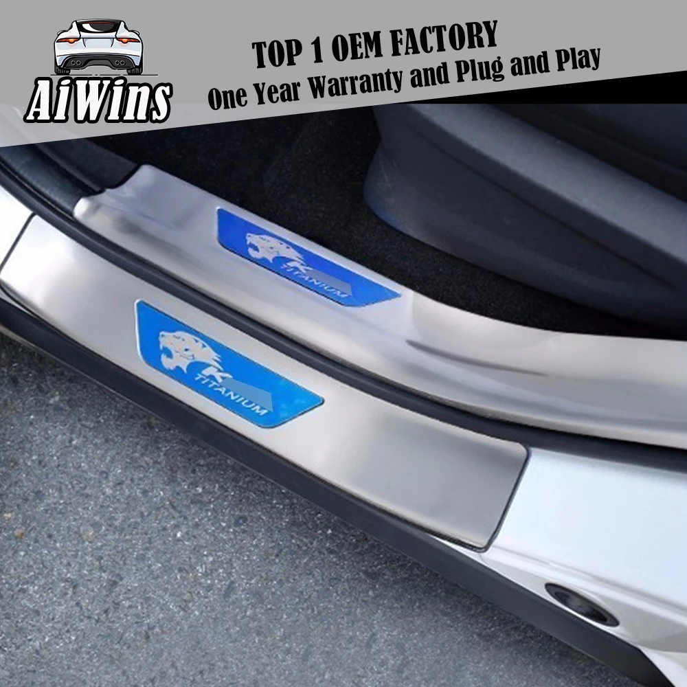 Автомобиль-Стайлинг для Ford Kuga Добро пожаловать педаль 2013- для модифицированного после порога декоративной пластины отделка пасты