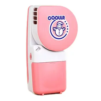 

USB rechargeable Mini Portable Hand Held Humidification Desk Air Conditioning Cooling Mini Fan Cooler