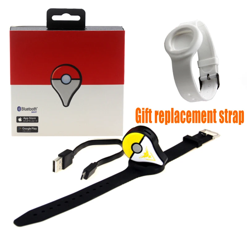 Yello White Новая версия Bluetooth браслет с автоматической ловлей для Pokemon GO Plus с перезаряжаемой батареей внутри с роскошной коробкой - Цвет: Yello White