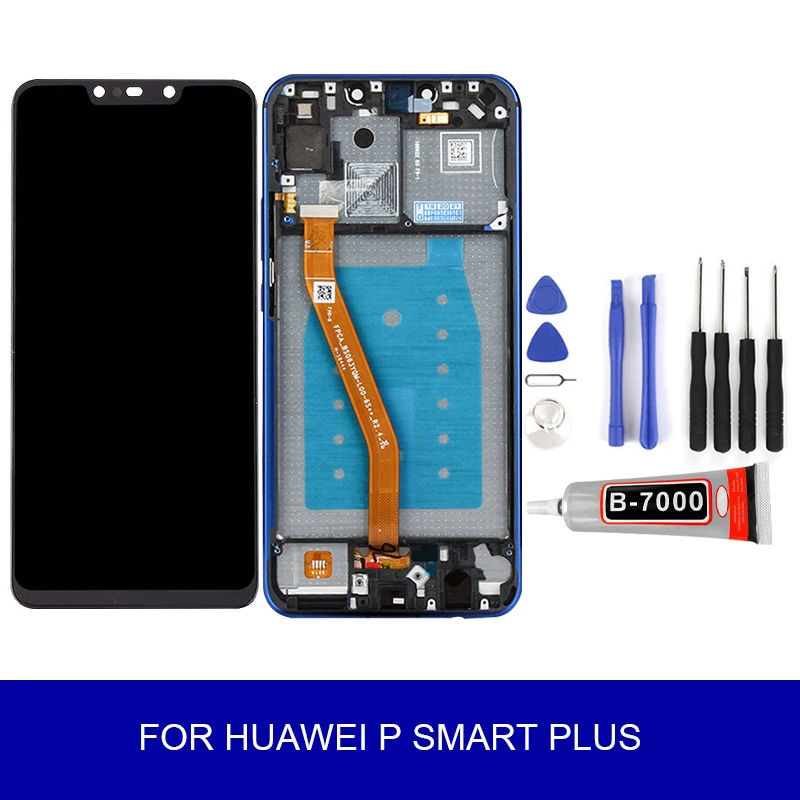 С ЖК дисплеем для Huawei P Smart Plus/NOva 3i INE LX1 L21 дисплей с сенсорным экраном в сборе