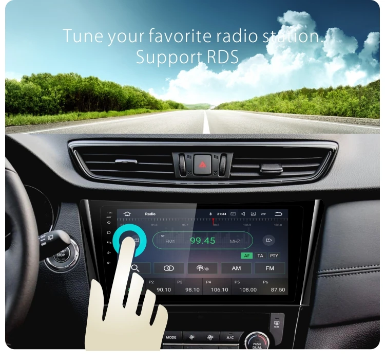 Best Dinpei Android 9.0 Car Radio Multimedia Player For peugeot 301 citroen elysee 2014 2015 2016 2017 GPS Navigation wifi video 12