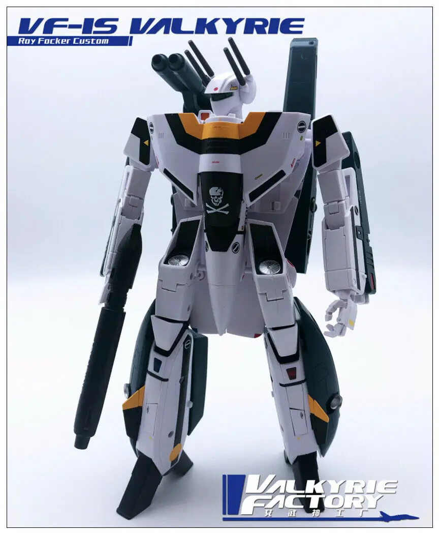 New Valkyriefactory Toys 1//60 Robotech VF-1S Roy Focker In Stock