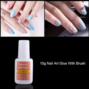 

10g Strong Nail Glue Manicure Kit False Tip Acrylic Nail Art Decoration Manicure Tool Adhesive For Nail Art Hot Sale TSLM1