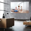 80-Inch Portable Projector Screen HD 16:9 Frameless Video Projection Screen Foldable Wall Mounted for Home Theater Office Movies ► Photo 3/6