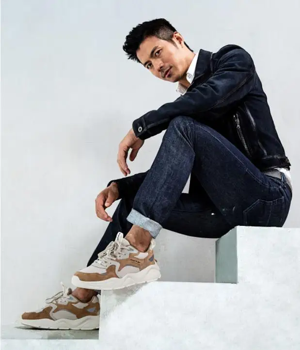 Xiaomi Mijia тренд ретро обувь кожа сшивание скольжения носить удобные отскок Модные мужские спортивные туфли умный дом