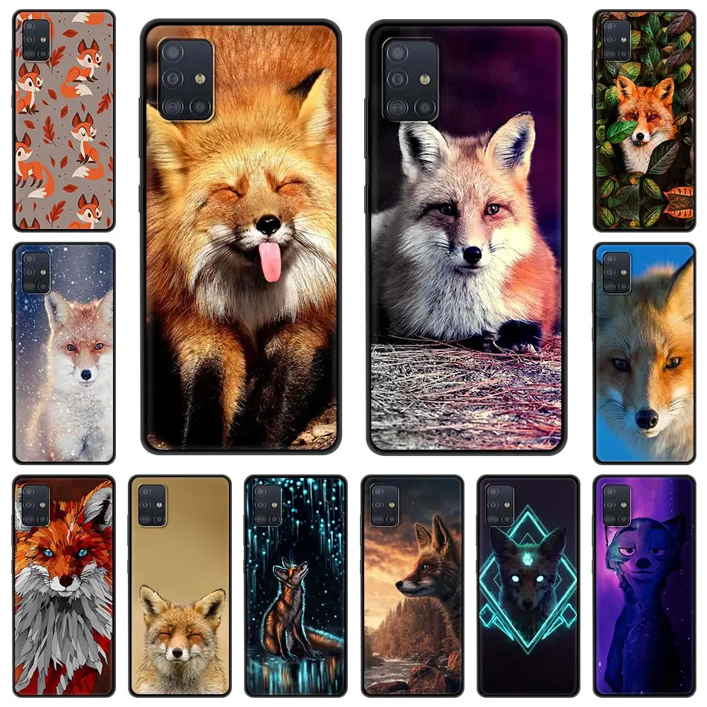 Cute Cartoon Animal Fox Phone Case Cover