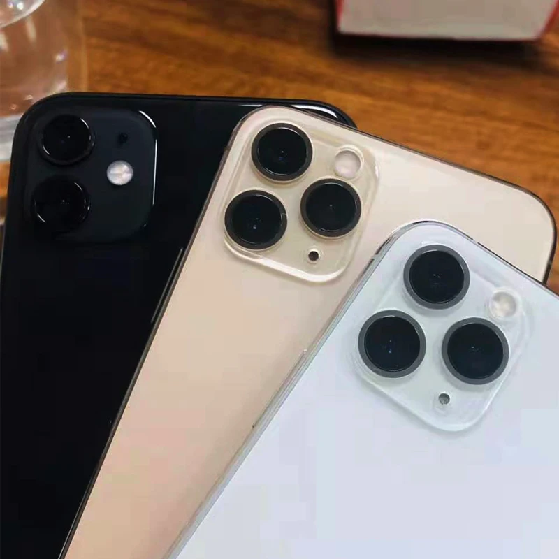 Sinzean 50 шт. для IPHONE 11 Pro Max/5,8 ''/6,1''/6,5 ''3D полностью покрытая прозрачная задняя крышка для объектива камеры Закаленное стекло Защитная пленка для экрана