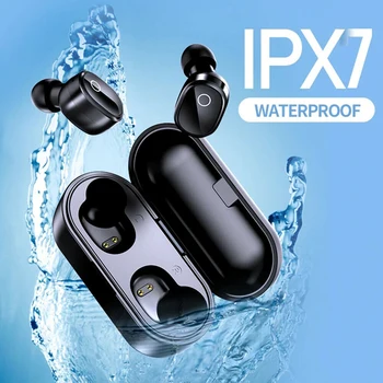 

Bluetooth 5.0 Earphone Wireless Headphones TWS 9D Bass Stereo Earphone Sports Waterproof IPX7 Headsets Earbuds With Microphone