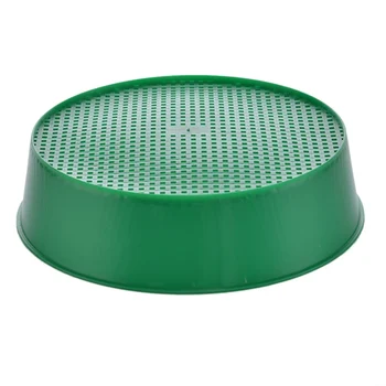 

Garden Soil Sieve Plastic Sieve Soil Sharpener Good Assistant Gardening Filtering Grass Green Soil Sieve Stone Mesh Garden Tool