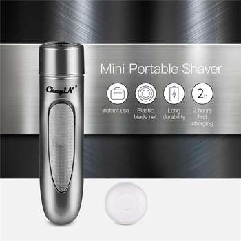 

Portable Men's Electric Shaver USB Rechargeable Mini Face Shaving Machine For Man Fast Efficient Beard Hair Trimmer P40