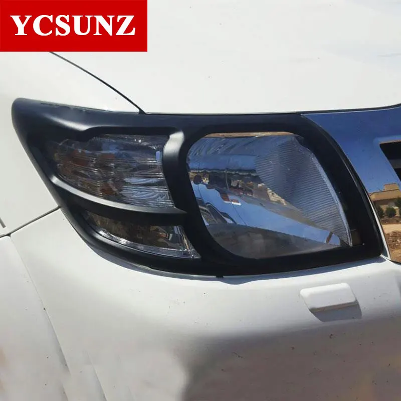 Car Accessories ABS Headlight Cover For Toyota Hilux Vigo 2012 2013