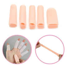 5 шт. силиконовая маленькая носовая трубка корны волдыри корректор профилактика бурсита пальцы пальцев Защита рукав Уход за ногами педикюрные инструменты