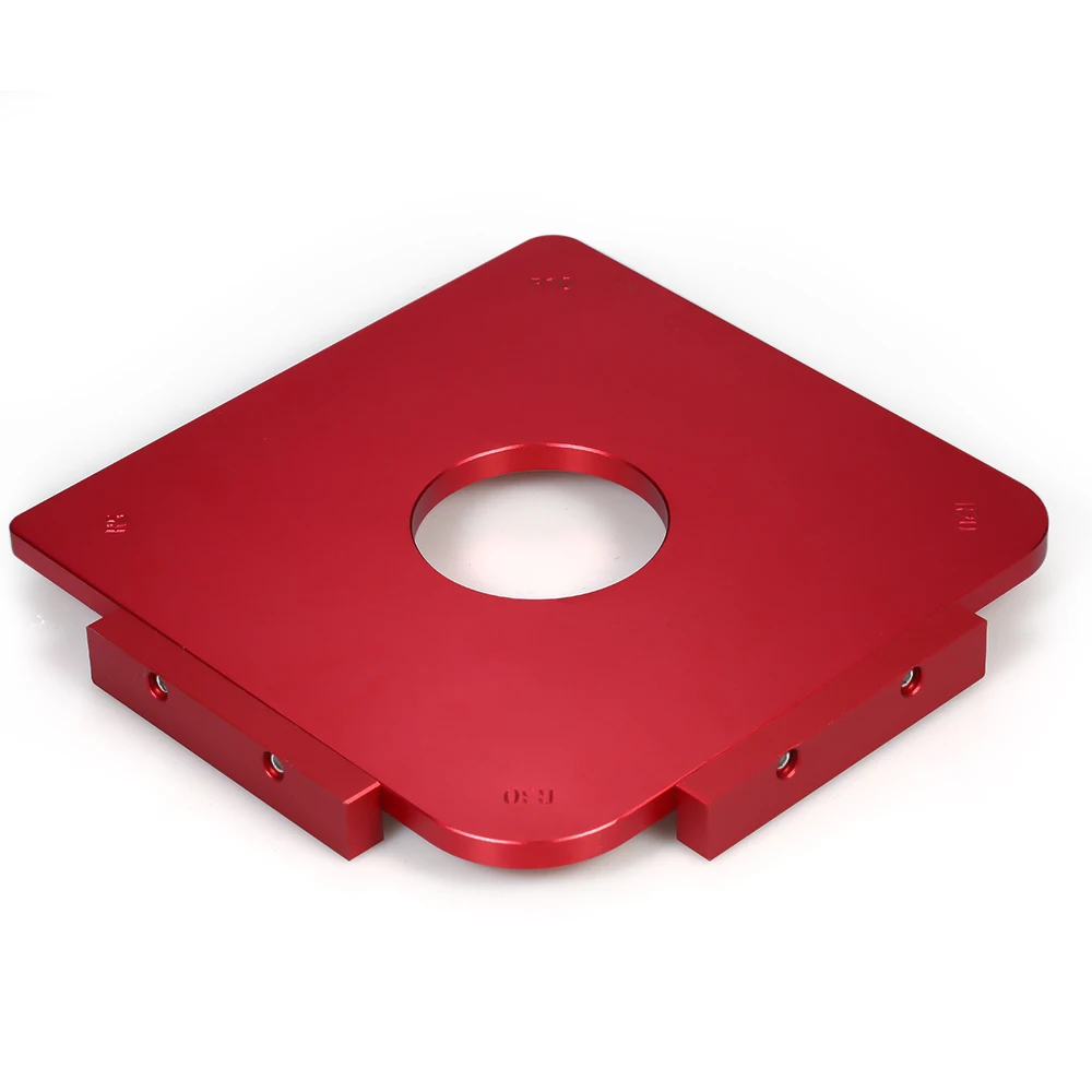 

Rounded Template Woodworking Radius Template Radius Jig Router Aluminum Alloy Radius Corners Table Radius Quick-Jig Router