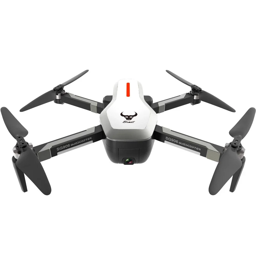 ZLRC Beast SG906 5G Wifi gps FPV Дрон с камерой 4K Режим высокой фиксации с сумочкой Радиоуправляемый квадрокоптер Дрон RTF - Цвет: white