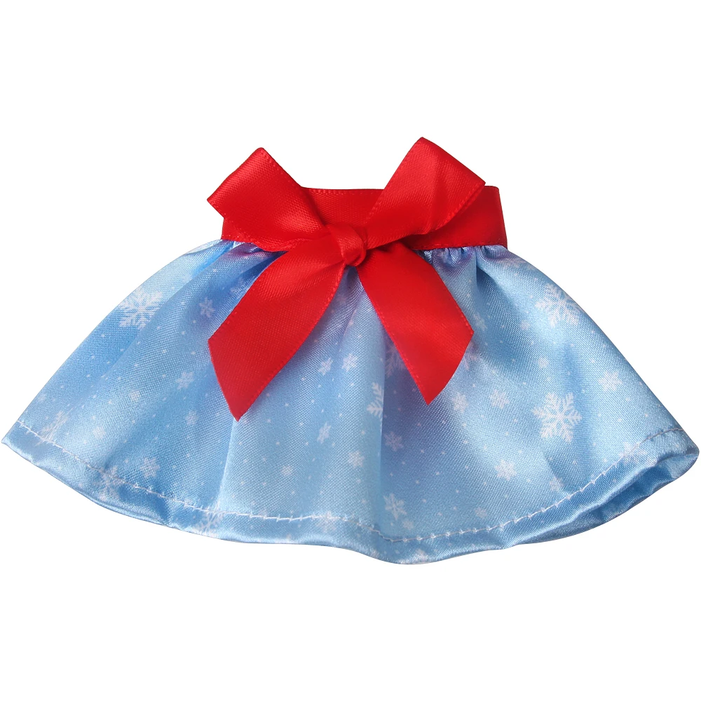 Christmas Elf Doll Fairy Red Clothes Bow Skirt Dress Toys For Children Accessories Christmas Gift Elves(No Doll)m29 Christmas Elf Doll Fairy Red Clothes Bow Skirt Dress Toys For Children Accessories Christmas Gift Elves(No Doll)m29
