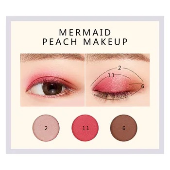 

1PC/SET 12-color Earth Color Eyeshadow Palette Matte Shimmer Eye Pigmented Natural Long-lasting Waterproof Makeup Tool MAG5019