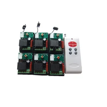 

Lighting Remote Control Switch AC110V 220V 433Mhz RF Switch Relay Receiver And Transmitter For Led And Bulb Control On/Off