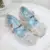 Disney Elsa Princess Girls Shoes Frozen Cartoon Dress Shoes For Girls Fashion Party Shoes With High Heels Christmas Gift