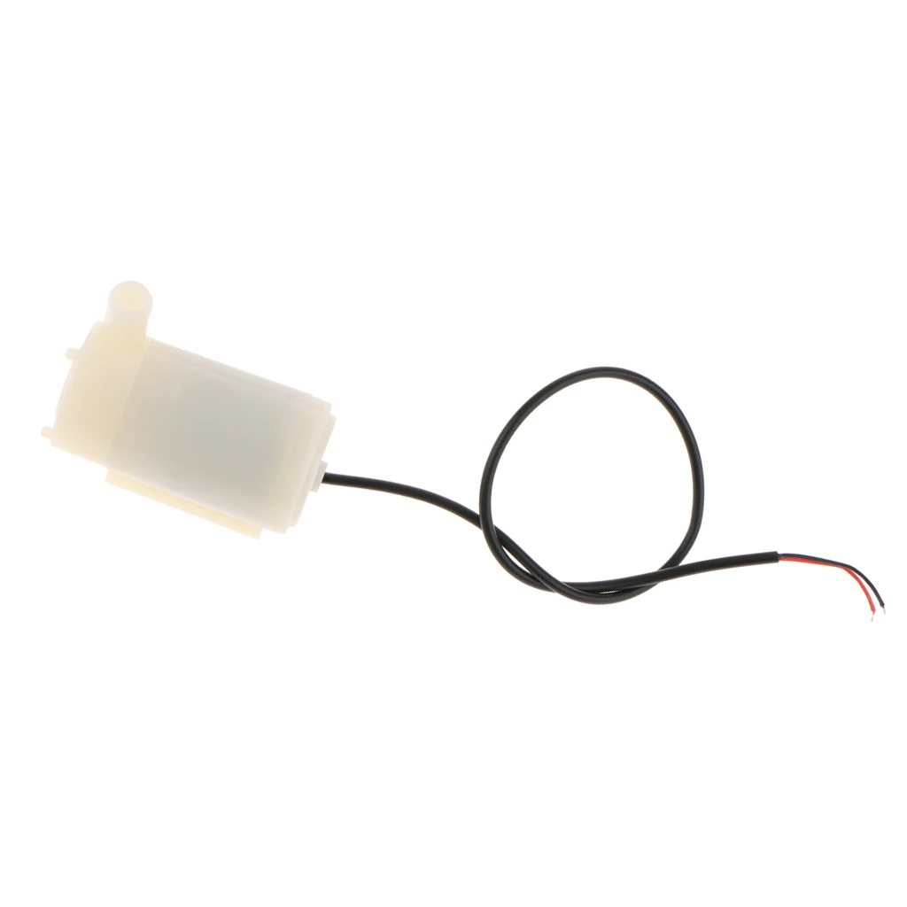 DC 3-5V Low Noise Brushless Motor Pump 72-96L/H Mini Micro Submersible Water Pump, Computer Water Cooling Accessories