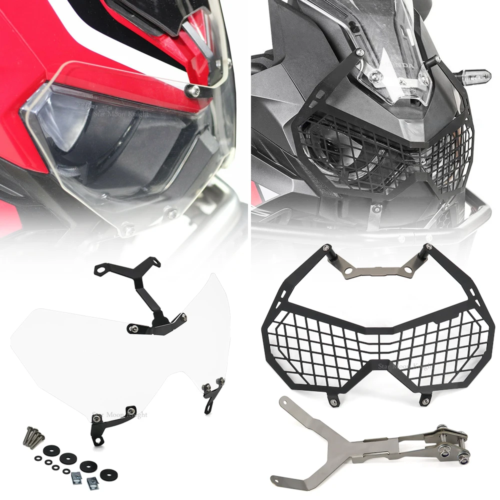 

For Honda Africa Twin CRF1100L CRF1100 L1 CRF 1100 L Motorcycle Headlight Head Light Guard Protector Cover Protection Grill