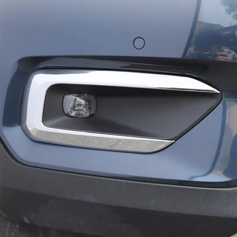 Автомобильный Стайлинг, передняя противотуманная фара, рамка, декоративная наклейка для Volvo XC40, внешний светильник, модифицированные аксессуары