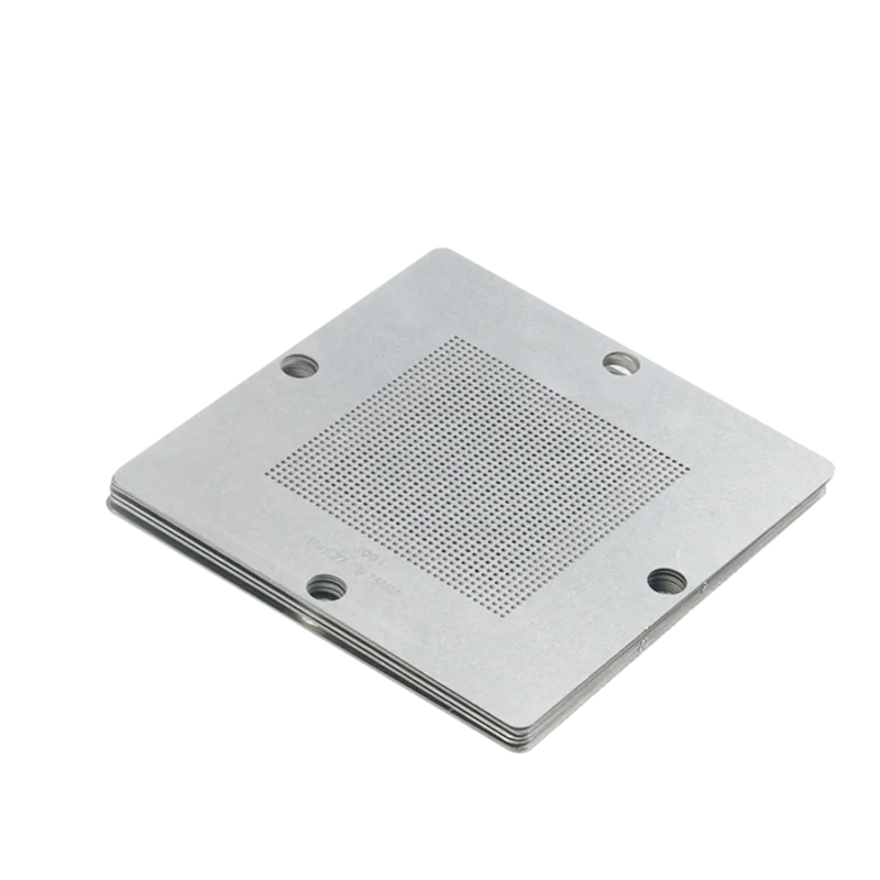 10pcs 27 개/대 90*90mm BGA 범용 스텐실 노트북 재 작업 IC 칩 Reballing 키트 사용