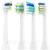 4 Шт Сменные Головки зубной щетки для Зубной щетки Philips Sonicare 2 серии hx6232 Philips Diamond Clean Sonicare Flexcare